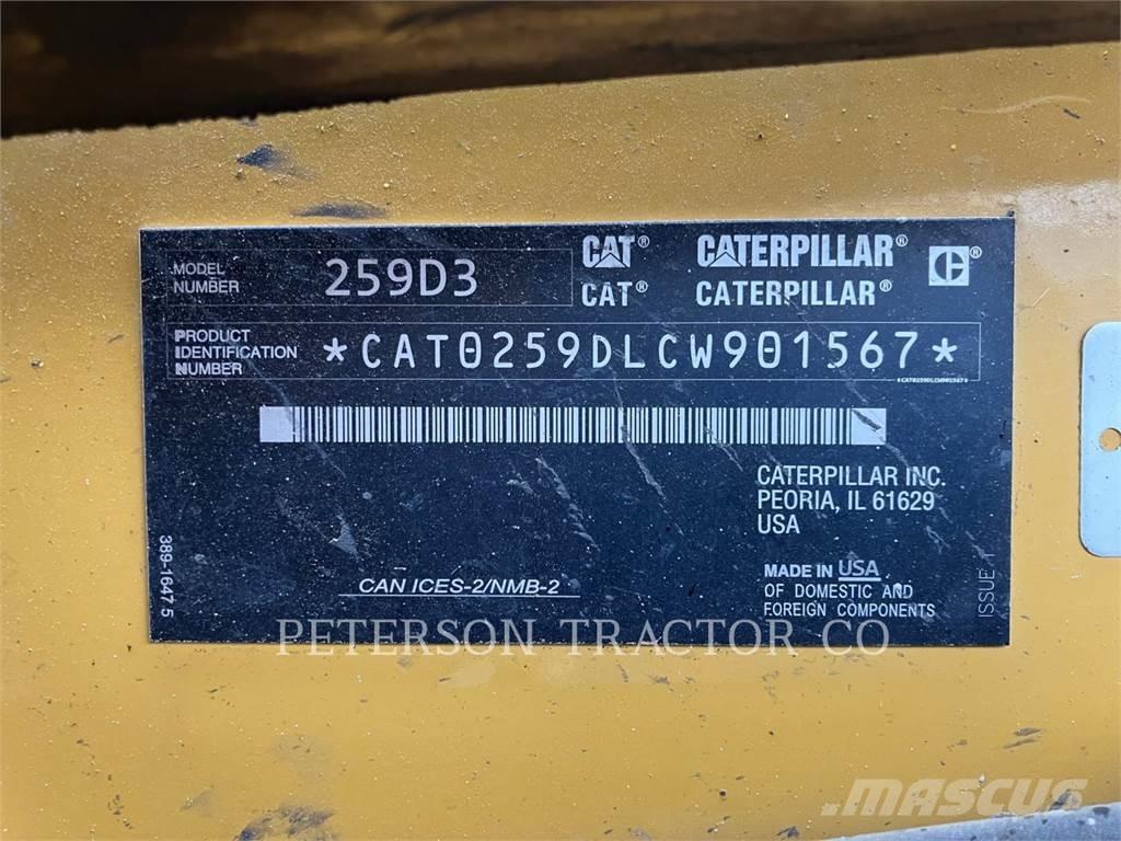 CAT 259D3 Kompaktlastare