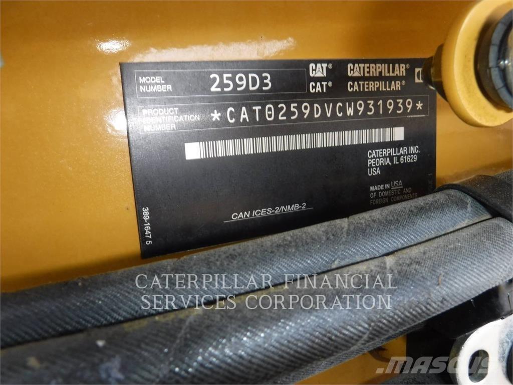 CAT 259D3 Bandlastare