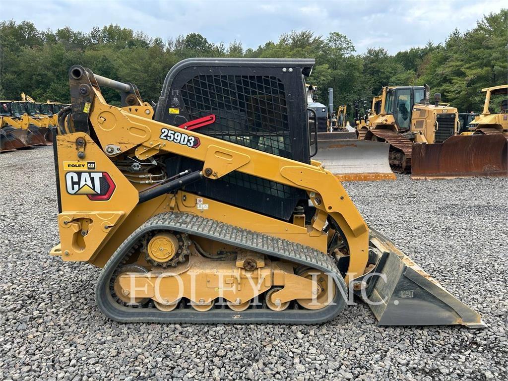 CAT 259D3 Bandlastare