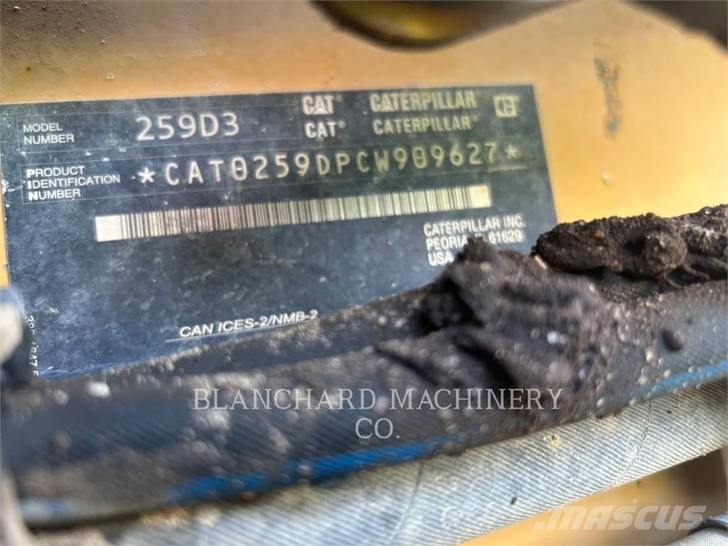 CAT 259D3 Bandlastare