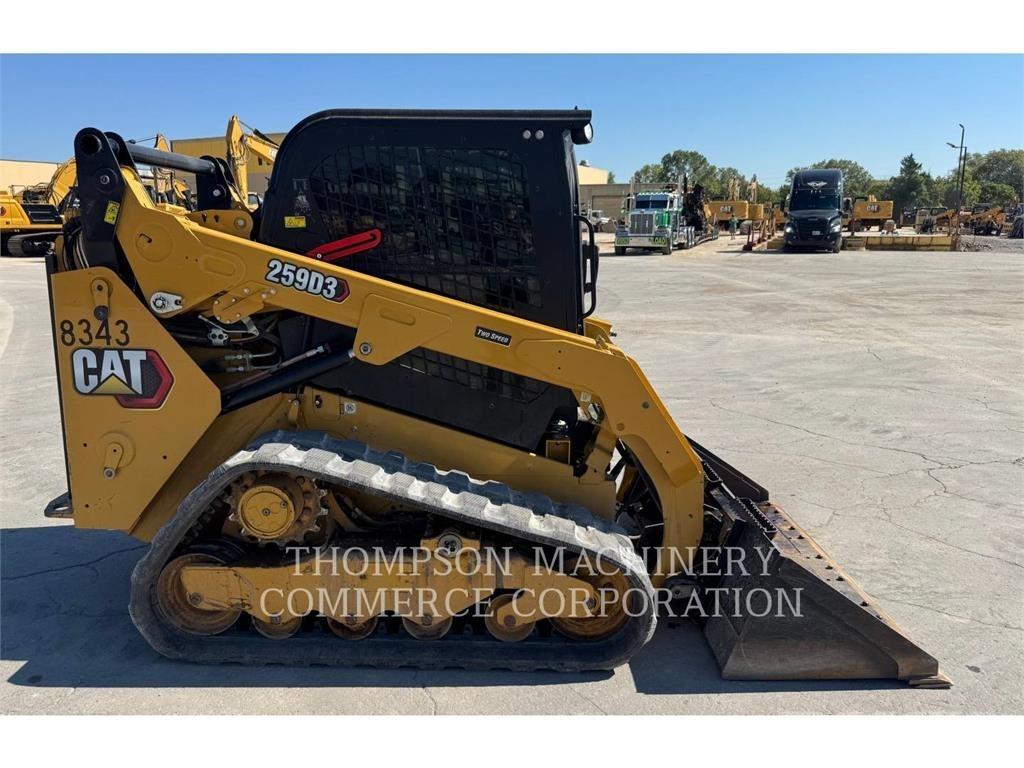 CAT 259D3 Bandlastare