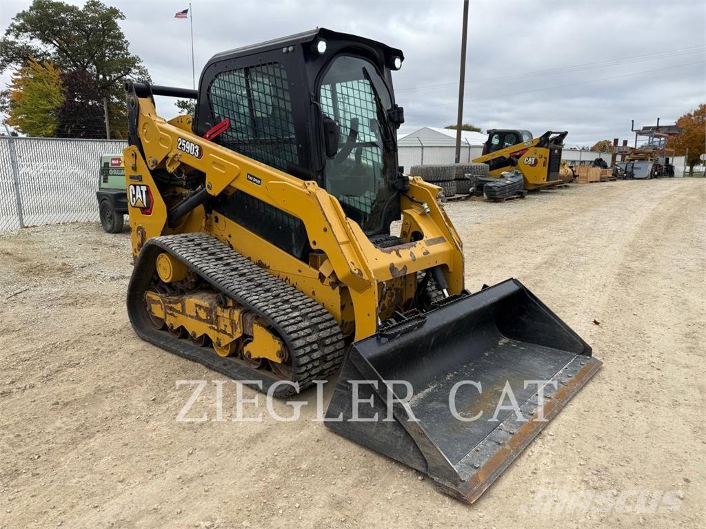 CAT 259D3 Bandlastare