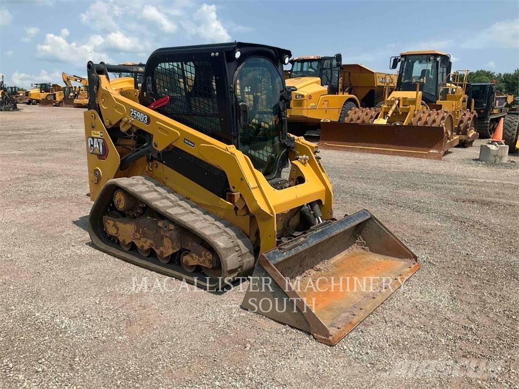 CAT 259D3 Bandlastare