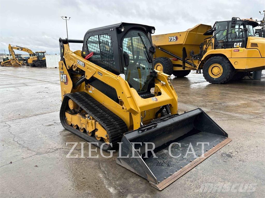 CAT 259D3 Bandlastare