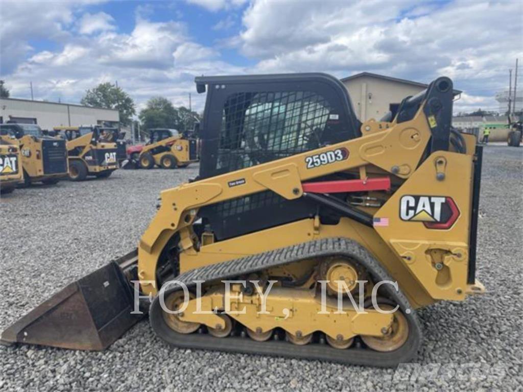 CAT 259D3 Bandlastare