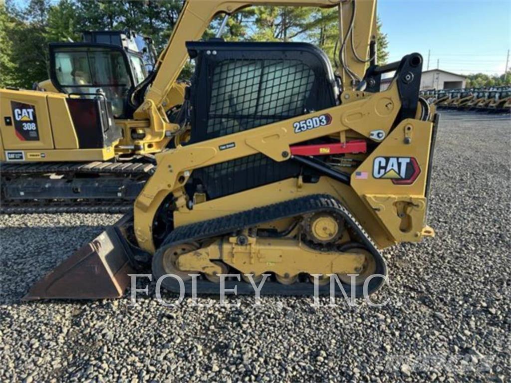 CAT 259D3 Bandlastare