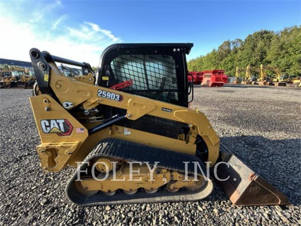 CAT 259D3 Bandlastare
