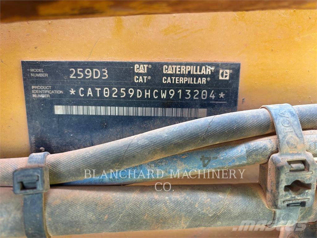 CAT 259D3 Bandlastare