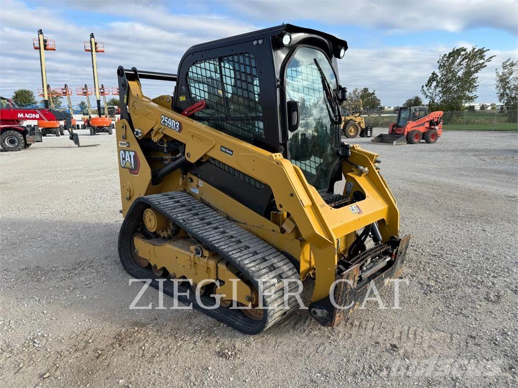 CAT 259D3 Bandlastare