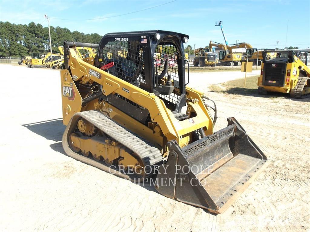 CAT 259D3 Bandlastare