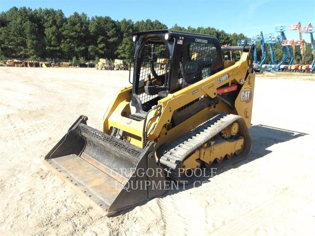 CAT 259D3 Bandlastare