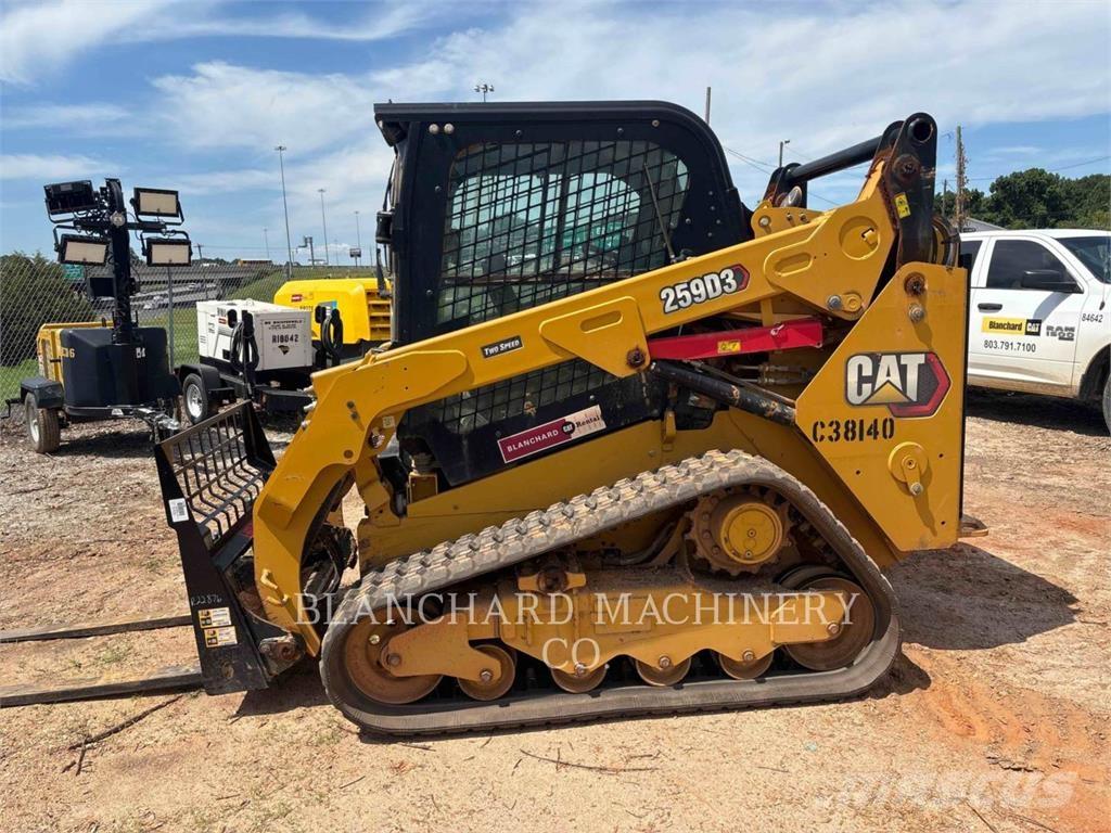 CAT 259D3 Bandlastare