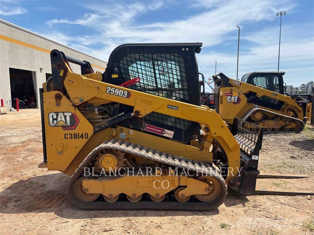 CAT 259D3 Bandlastare