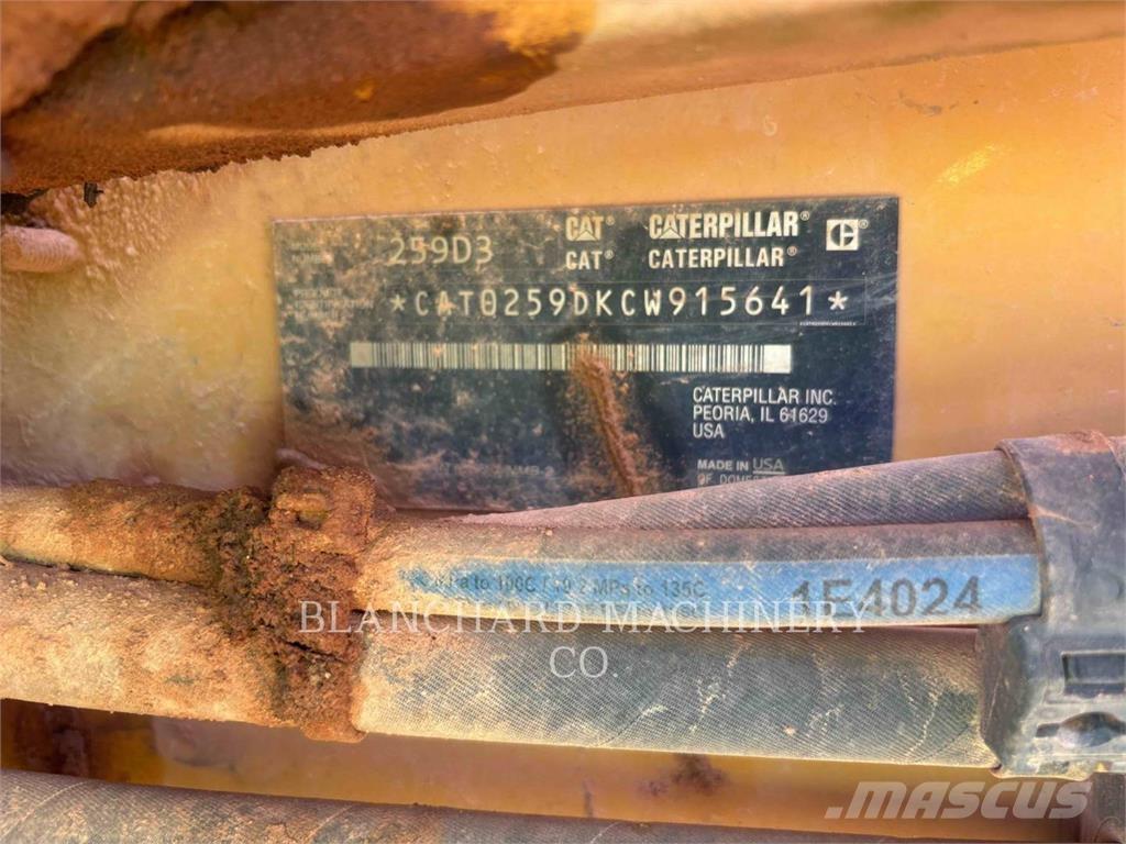 CAT 259D3 Bandlastare