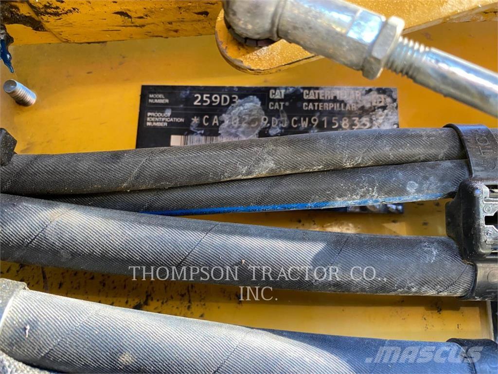 CAT 259D3 Bandlastare