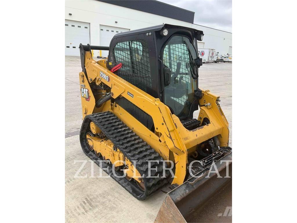 CAT 259D3 Bandlastare