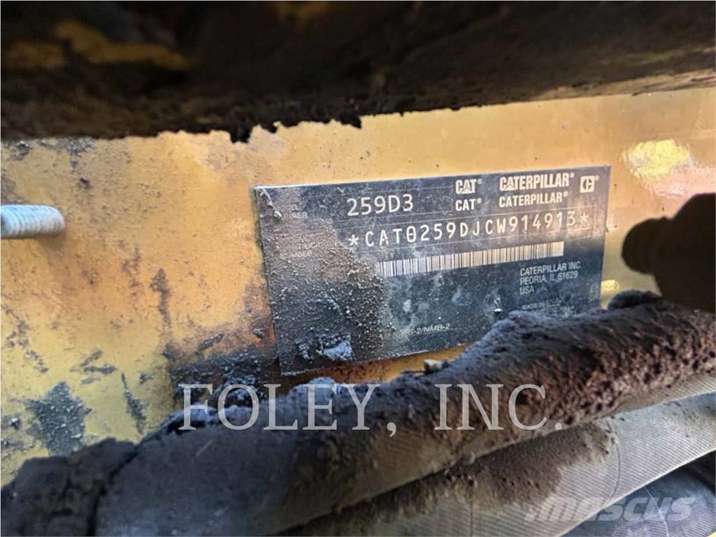 CAT 259D3 Bandlastare
