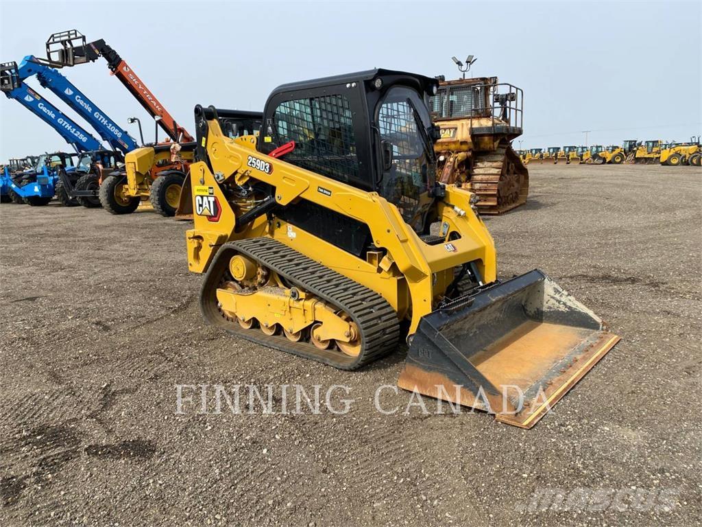 CAT 259D3 Bandlastare