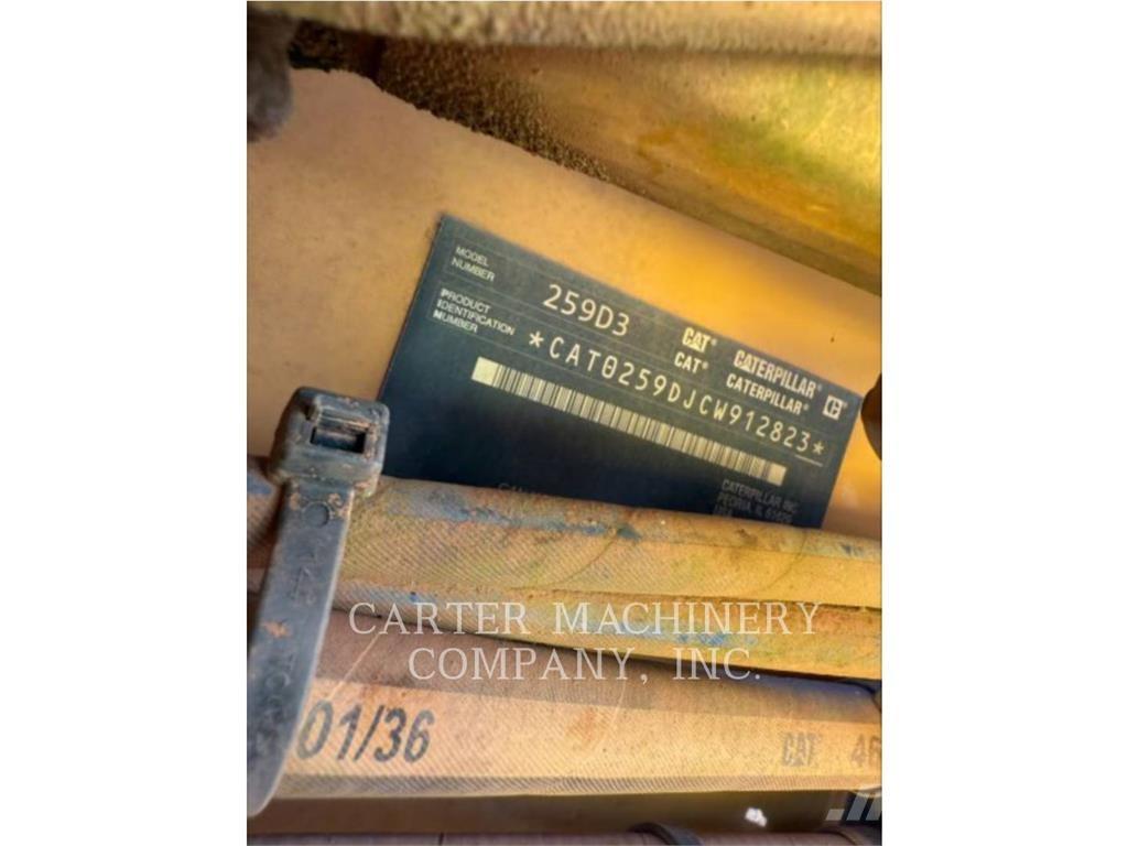 CAT 259D3 Bandlastare