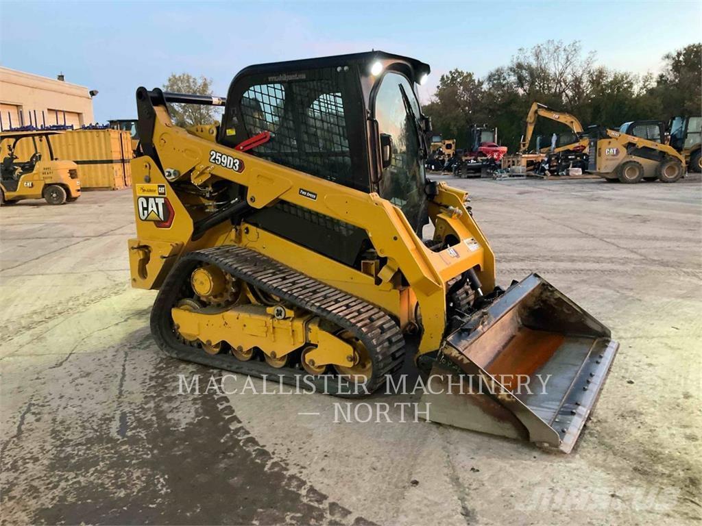 CAT 259D3 AQB Kompaktlastare