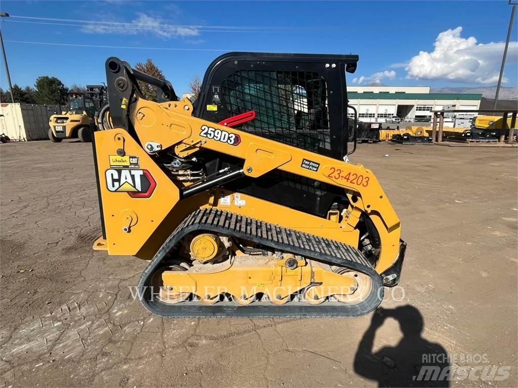 CAT 259D3 C3HF Bandlastare