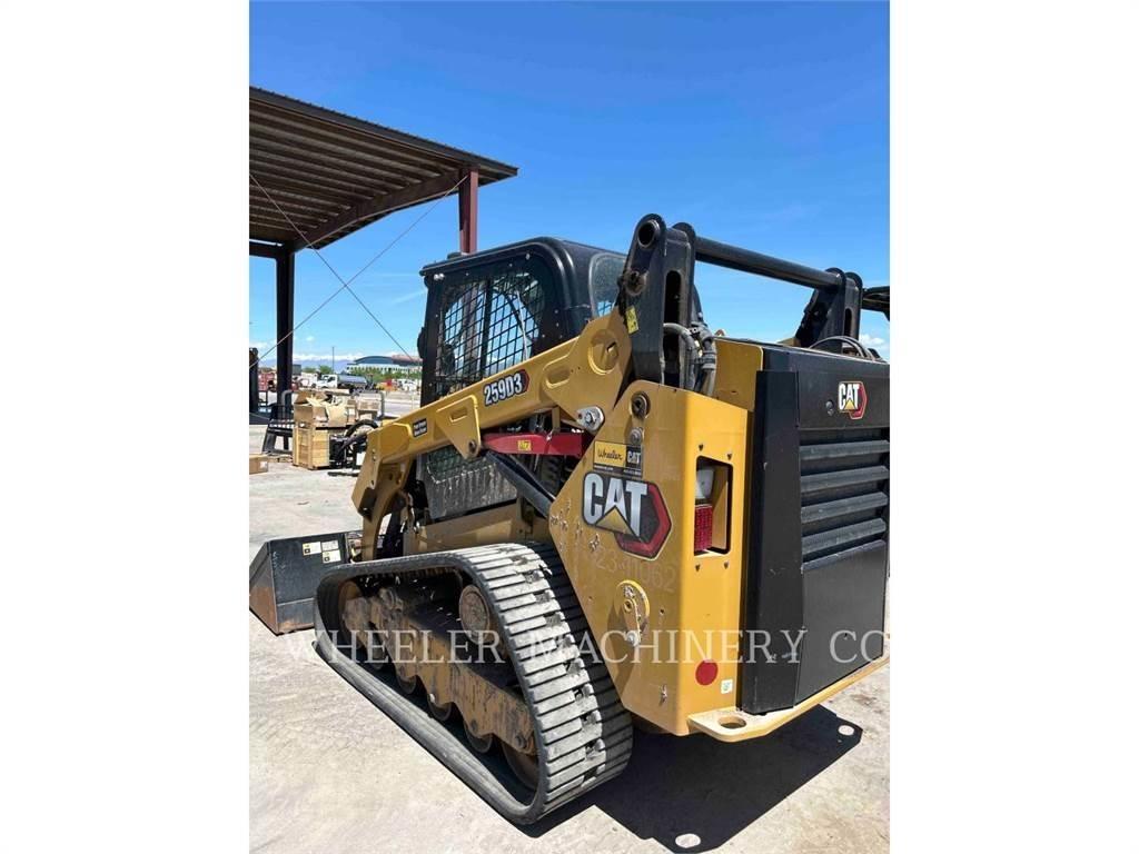 CAT 259D3 C3HF Bandlastare
