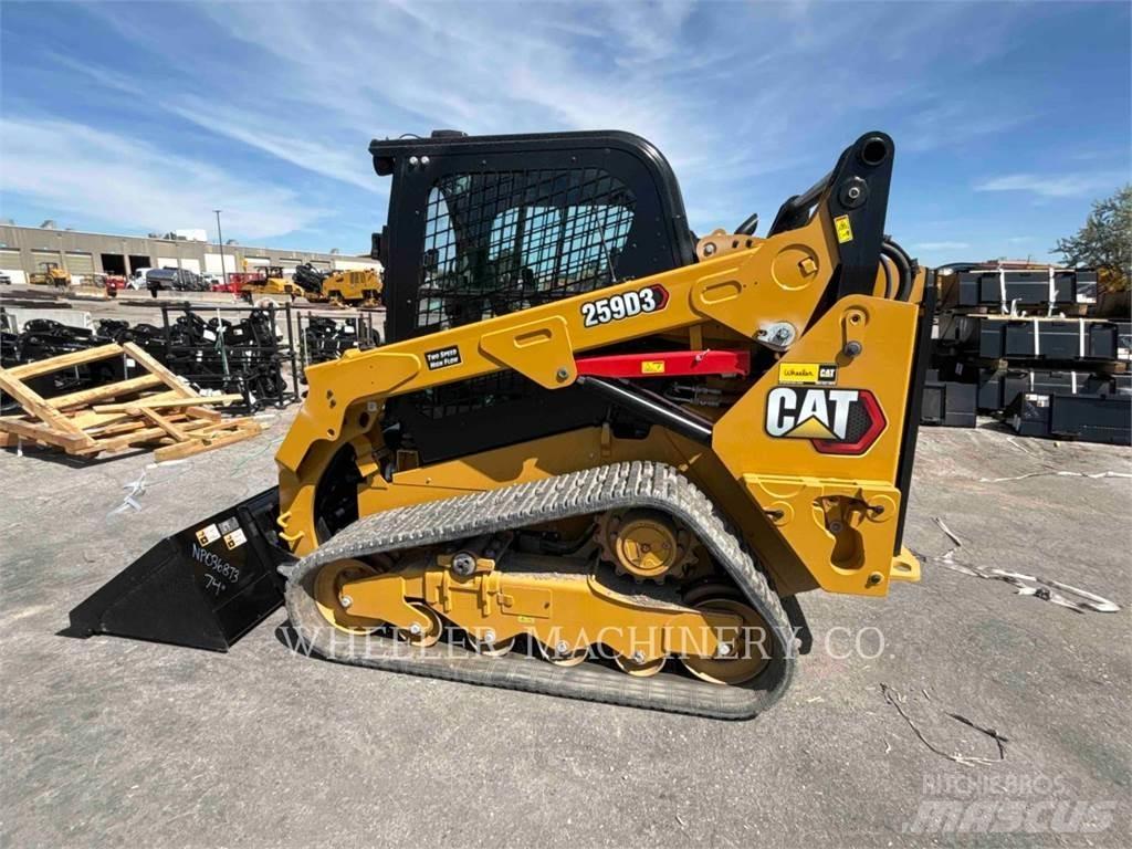 CAT 259D3 C3HF Bandlastare