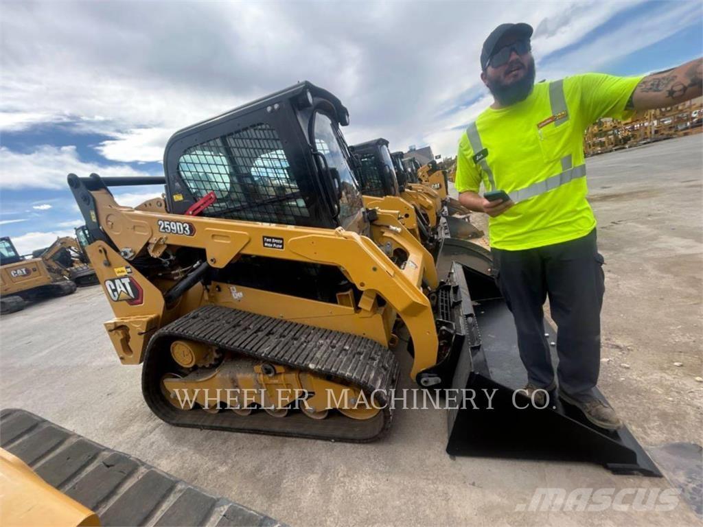 CAT 259D3 C3HF Bandlastare