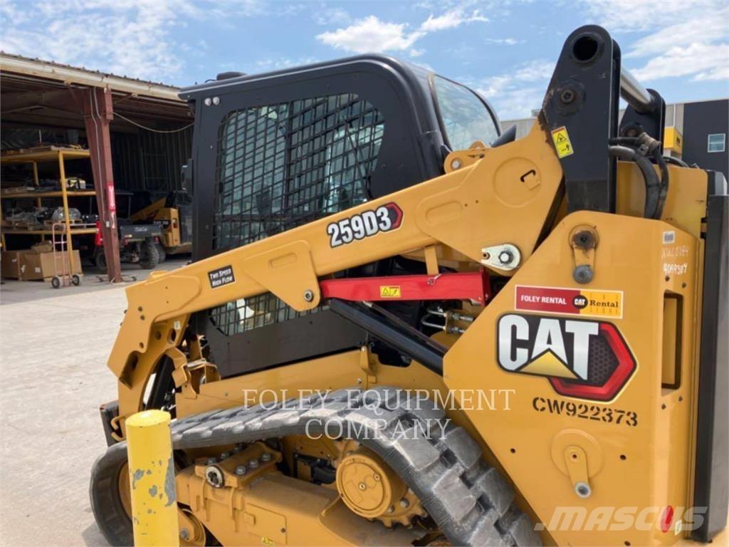 CAT 259D3HF2C Kompaktlastare