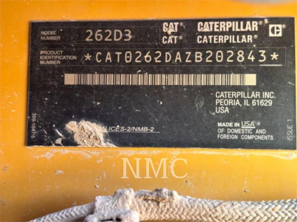 CAT 262D3 Kompaktlastare