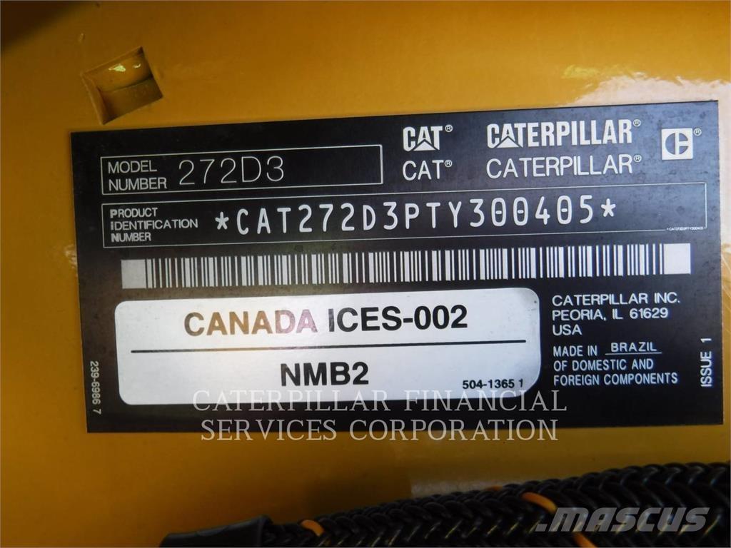 CAT 272D3HF Kompaktlastare