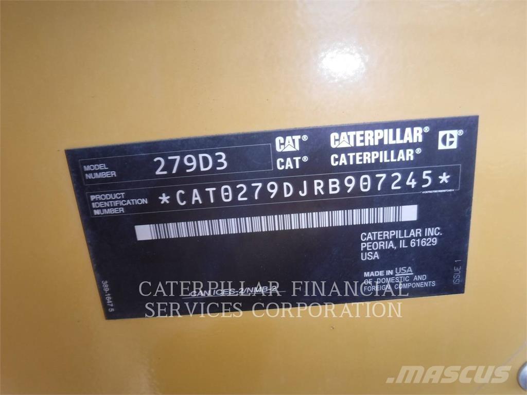 CAT 279D3 Bandlastare