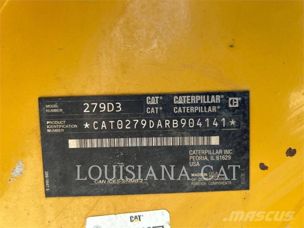 CAT 279D3 Kompaktlastare