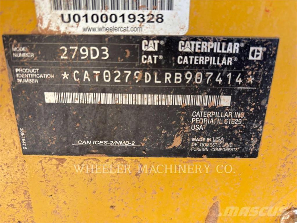 CAT 279D3 C3H2 Bandlastare