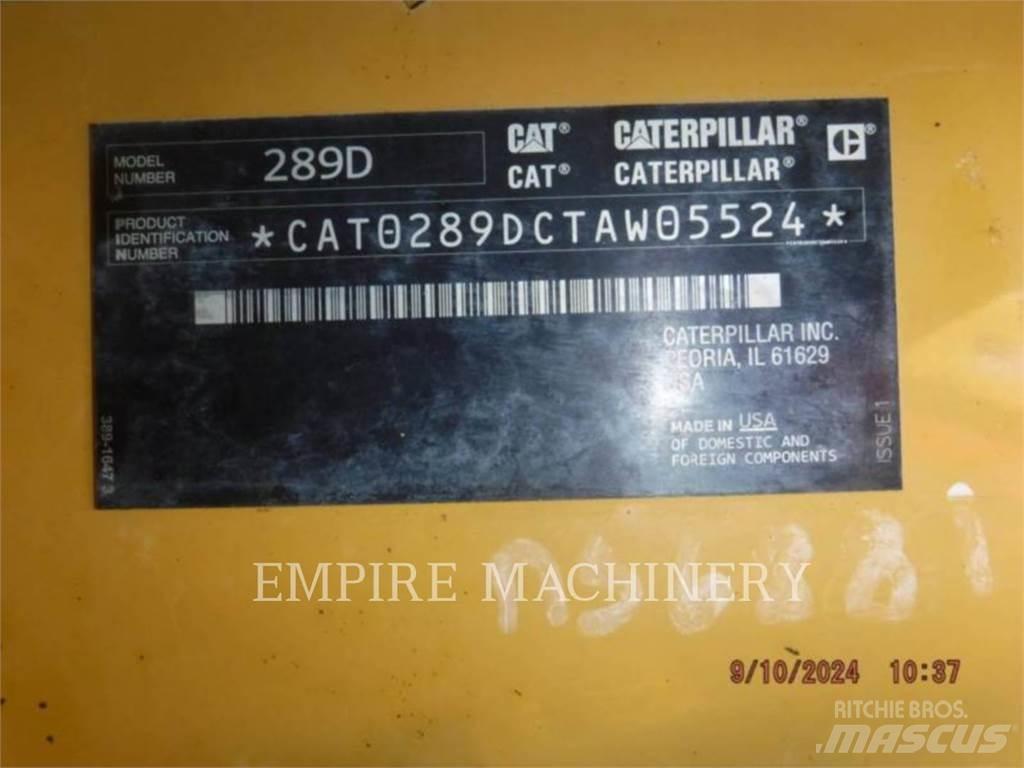 CAT 289D Kompaktlastare
