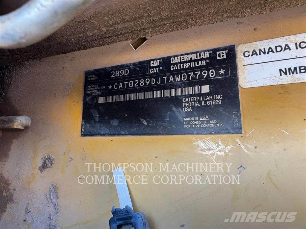 CAT 289D Bandlastare