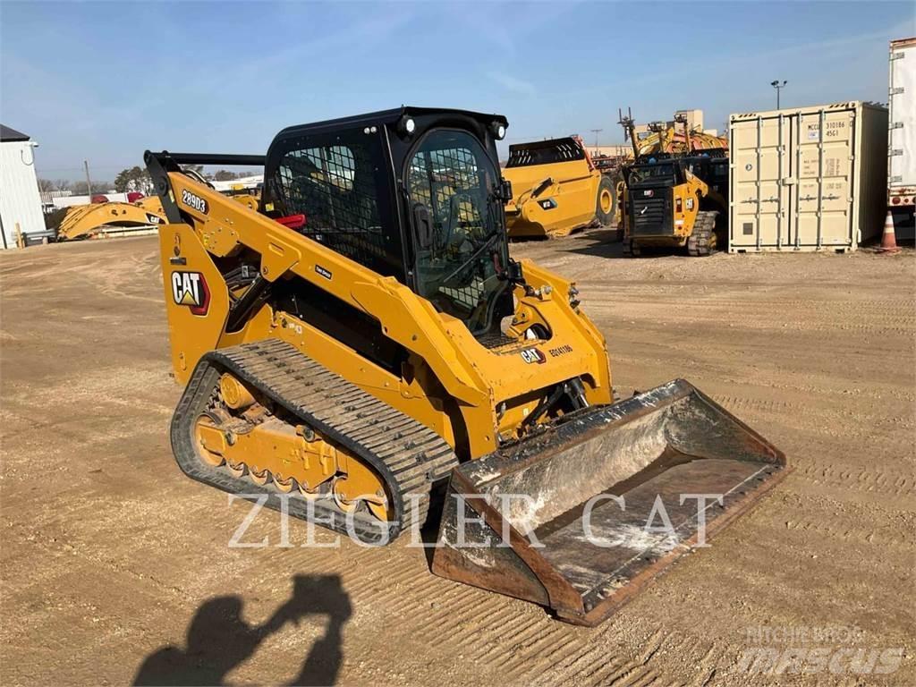 CAT 289D3 Bandlastare