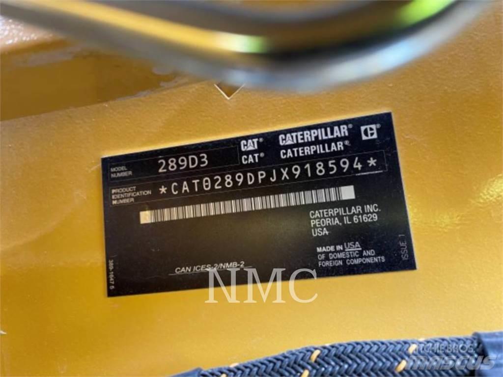 CAT 289D3 Bandlastare