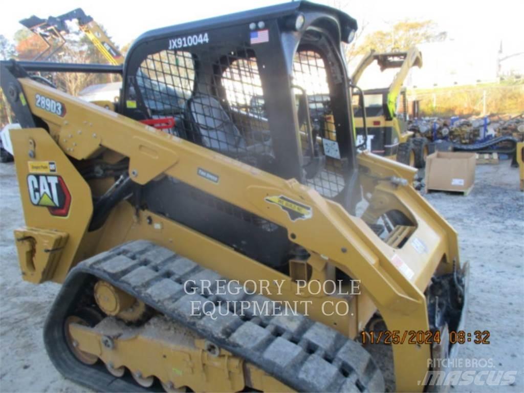 CAT 289D3 Bandlastare