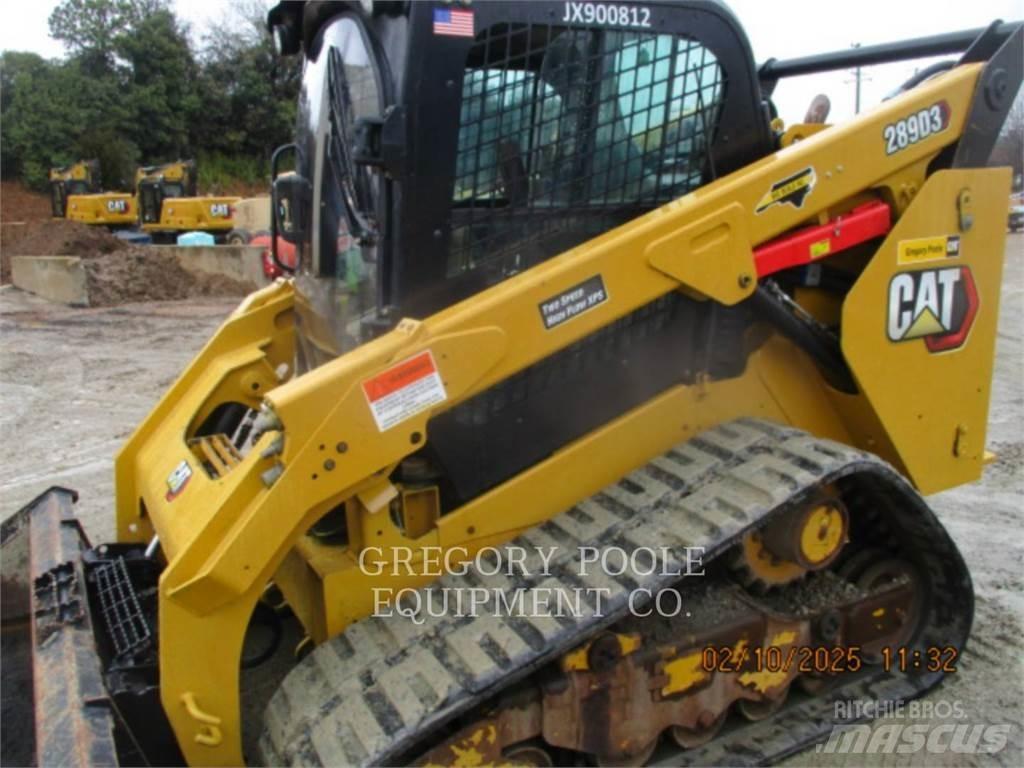 CAT 289D3 Bandlastare