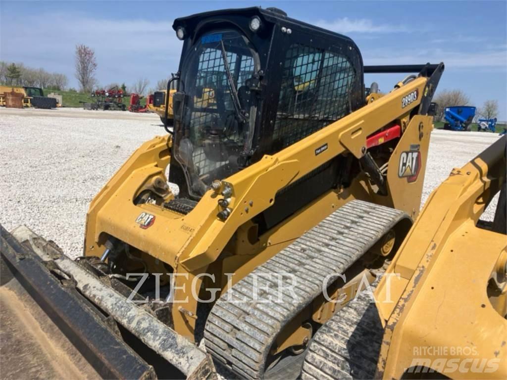 CAT 289D3 Bandlastare