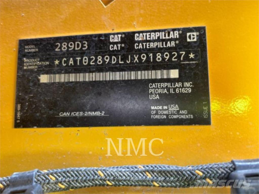 CAT 289D3 Bandlastare