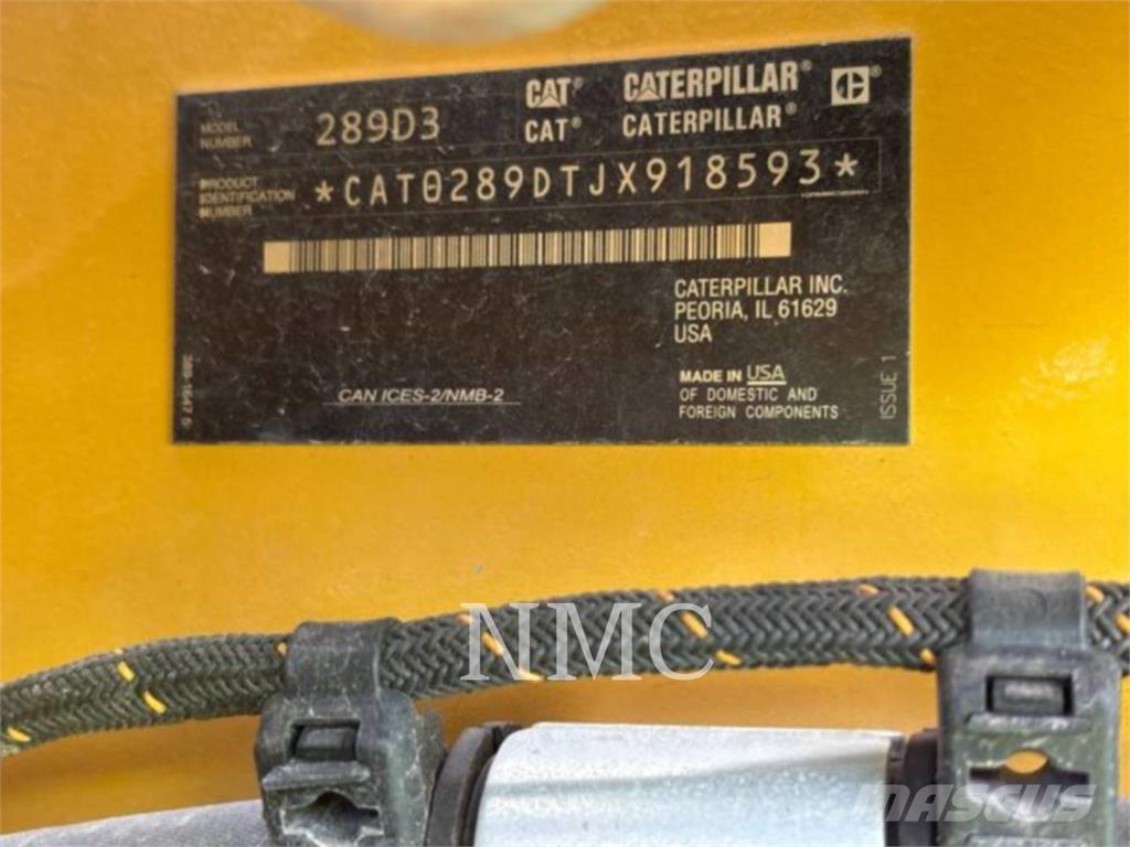 CAT 289D3 Bandlastare