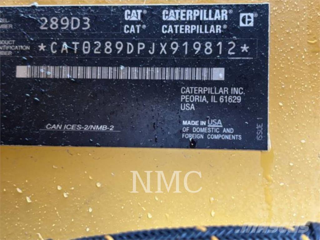 CAT 289D3 Bandlastare