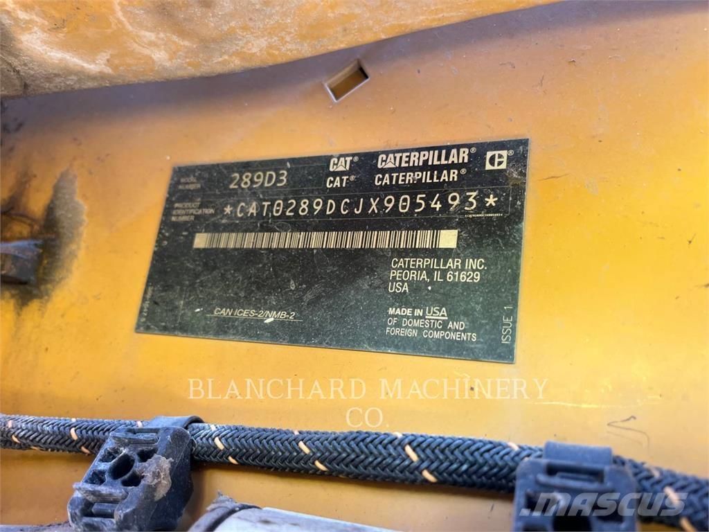 CAT 289D3 Bandlastare