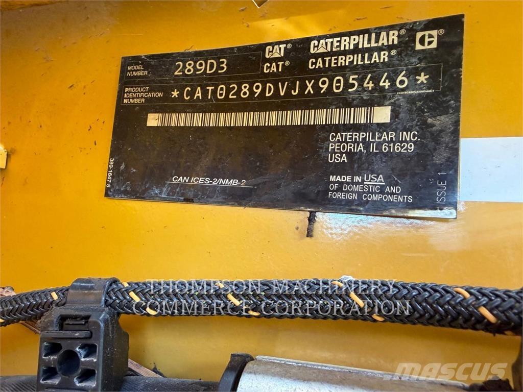 CAT 289D3 Bandlastare