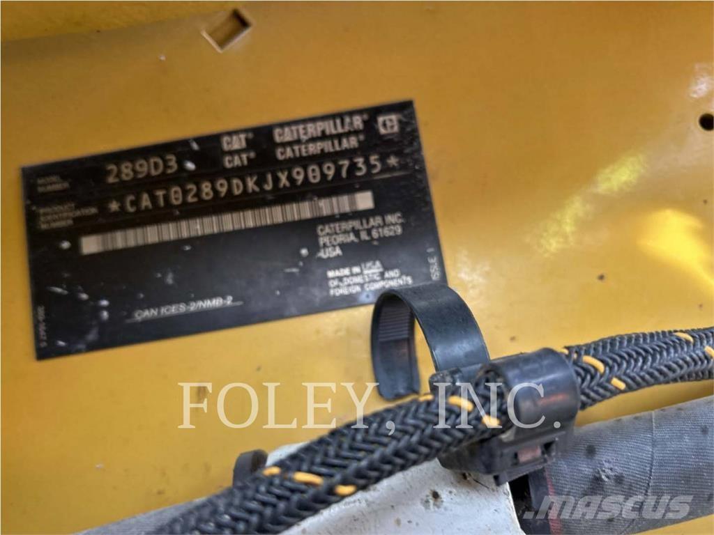 CAT 289D3 Bandlastare