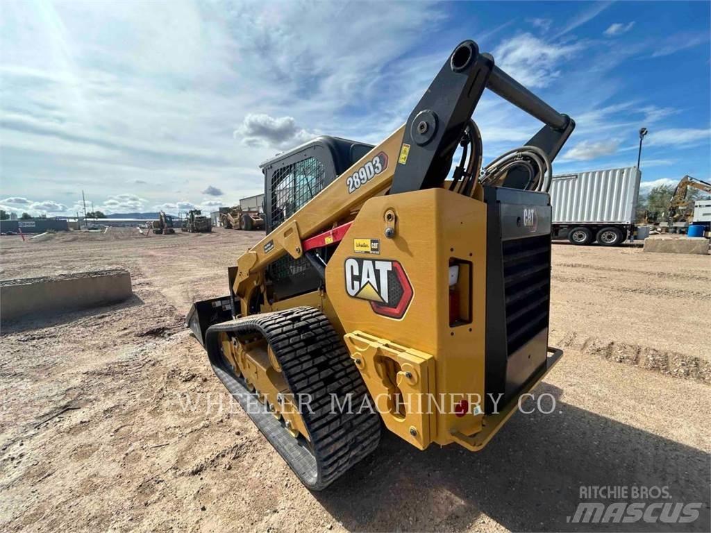 CAT 289D3 C3HF Bandlastare