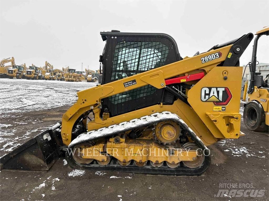 CAT 289D3 C3HF Bandlastare
