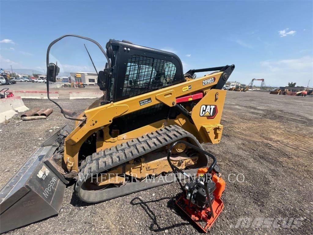 CAT 289D3 C3HF Bandlastare